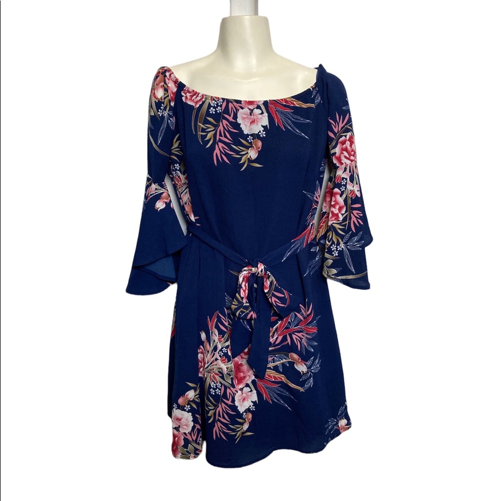 NWT EN/KAT by Navleen gorgeous blue dress